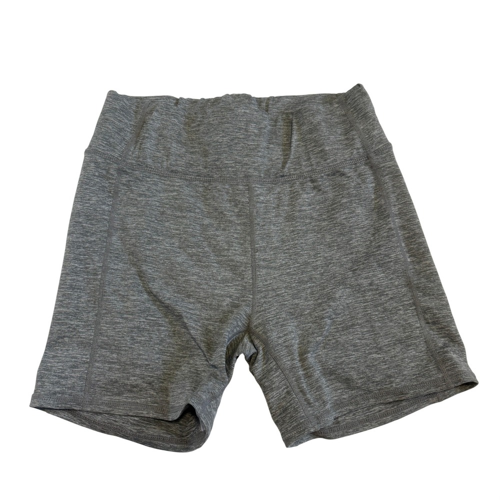 Free People Movement Hang Time Yoga Grey Biker Shorts OB992929 Size S